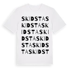 Skidsta ordlek t-shirt – ekologisk bomull t-shirt från Pinshirt