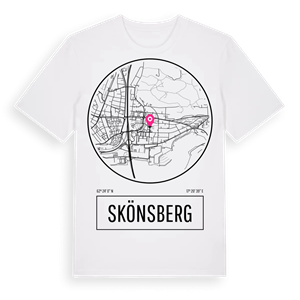 Skönsberg t-shirt – ekologisk bomull t-shirt från Pinshirt