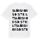 Skönsmons distrikt ordlek t-shirt