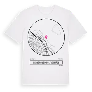 Skönsmons Industriområde t-shirt – ekologisk bomull t-shirt från Pinshirt