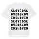 Skoved ordlek t-shirt