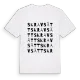 Skravsätt ordlek t-shirt