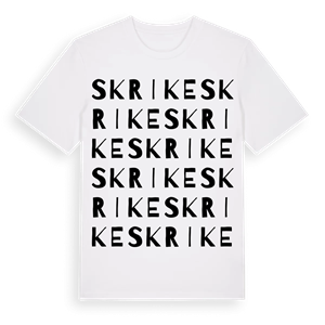 Skrike ordlek t-shirt – ekologisk bomull t-shirt från Pinshirt