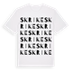 Skrike ordlek t-shirt