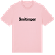 Pink Cotton t-shirt med Smitingen fetstil t-shirt