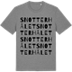 Mid Heather Gray t-shirt med Snotterhålet ordlek t-shirt