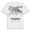 Södermalm karta t-shirt