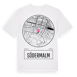 Södermalm t-shirt – ekologisk bomull t-shirt från Pinshirt