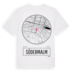 Södermalm t-shirt – ekologisk bomull t-shirt från Pinshirt