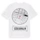 White t-shirt med Södermalm t-shirt
