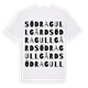 Södra Gullgård ordlek t-shirt