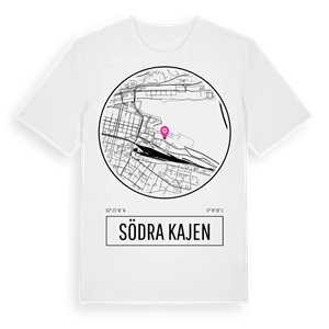 Södra kajen t-shirt – ekologisk bomull t-shirt från Pinshirt
