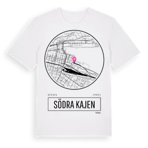 Södra Kajen t-shirt – ekologisk bomull t-shirt från Pinshirt