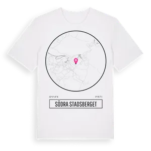 Södra Stadsberget t-shirt – ekologisk bomull t-shirt från Pinshirt