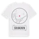 White t-shirt med Solbacken t-shirt