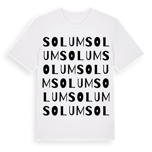 Solum ordlek t-shirt – ekologisk bomull t-shirt från Pinshirt