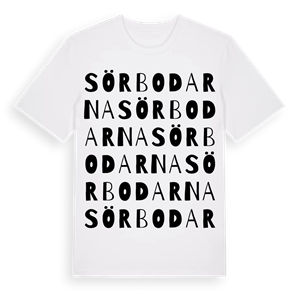 Sörbodarna ordlek t-shirt – ekologisk bomull t-shirt från Pinshirt
