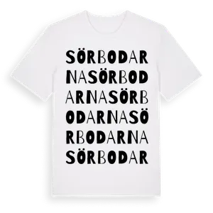 Sörbodarna ordlek t-shirt – ekologisk bomull t-shirt från Pinshirt
