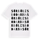 Sörbölesbodarna ordlek t-shirt