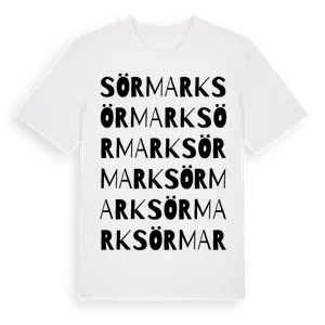 Sörmark ordlek t-shirt – ekologisk bomull t-shirt från Pinshirt