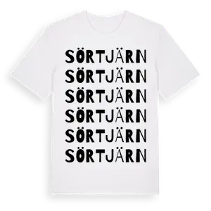 Sörtjärn ordlek t-shirt – ekologisk bomull t-shirt från Pinshirt