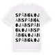 Spångkojan ordlek t-shirt