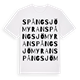 Spångsjömyran ordlek t-shirt