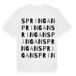 Springan ordlek t-shirt – ekologisk bomull t-shirt från Pinshirt