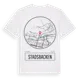 White t-shirt med Stadsbacken t-shirt