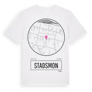 Stadsmon t-shirt – ekologisk bomull t-shirt från Pinshirt