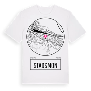 Stadsmon t-shirt – ekologisk bomull t-shirt från Pinshirt