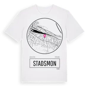 Stadsmon t-shirt – ekologisk bomull t-shirt från Pinshirt