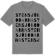 Mid Heather Gray t-shirt med Stensjöbodarna ordlek t-shirt