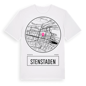 Stenstaden t-shirt – ekologisk bomull t-shirt från Pinshirt