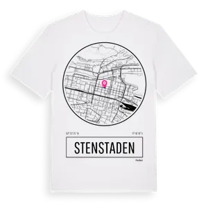 Stenstaden t-shirt – ekologisk bomull t-shirt från Pinshirt