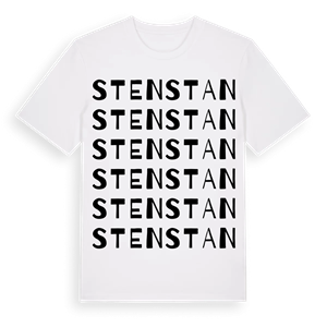 Stenstan ordlek t-shirt – ekologisk bomull t-shirt från Pinshirt