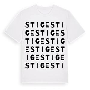 Stige ordlek t-shirt – ekologisk bomull t-shirt från Pinshirt