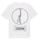 White t-shirt med Stockvik t-shirt
