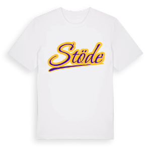 Stöde baseball t-shirt – ekologisk bomull t-shirt från Pinshirt