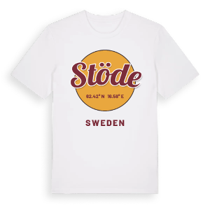 Stöde cirkel t-shirt – ekologisk bomull t-shirt från Pinshirt