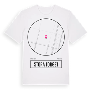 Stora torget t-shirt – ekologisk bomull t-shirt från Pinshirt