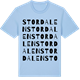 Blue Soul t-shirt med Stordalen ordlek t-shirt