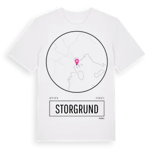 Storgrund t-shirt – ekologisk bomull t-shirt från Pinshirt