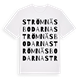 Strömnäsbodarna ordlek t-shirt