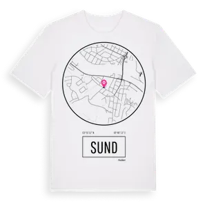 Sund t-shirt – ekologisk bomull t-shirt från Pinshirt