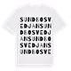 White t-shirt med Sundbosvedjan ordlek t-shirt