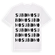White t-shirt med Sundmo ordlek t-shirt