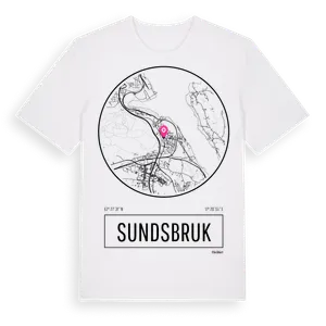 Sundsbruk t-shirt – ekologisk bomull t-shirt från Pinshirt