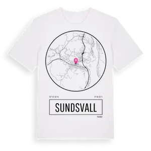 Sundsvall t-shirt – ekologisk bomull t-shirt från Pinshirt