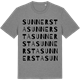 Mid Heather Gray t-shirt med Sunnersta ordlek t-shirt